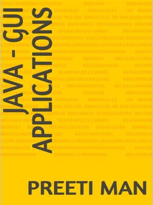 cover image of Java--GUI Applications